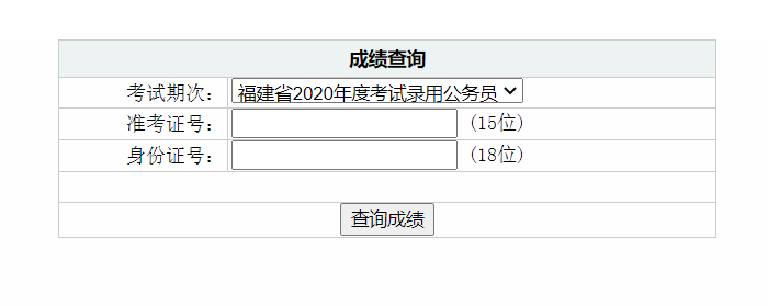 公务员省考成绩查询入口详解