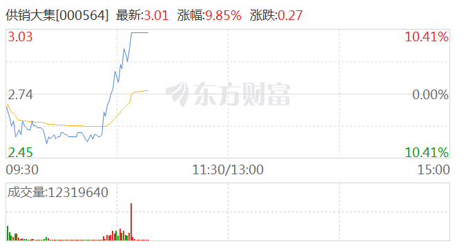 供销大集涨停背后的力量与市场未来展望