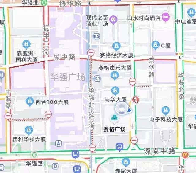 华强北市场分布图，电子市场的繁荣与变迁揭秘