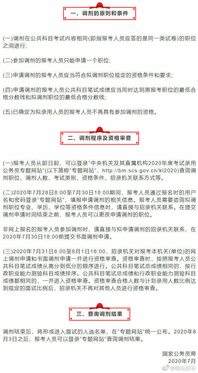 公务员调剂与补录差异解析