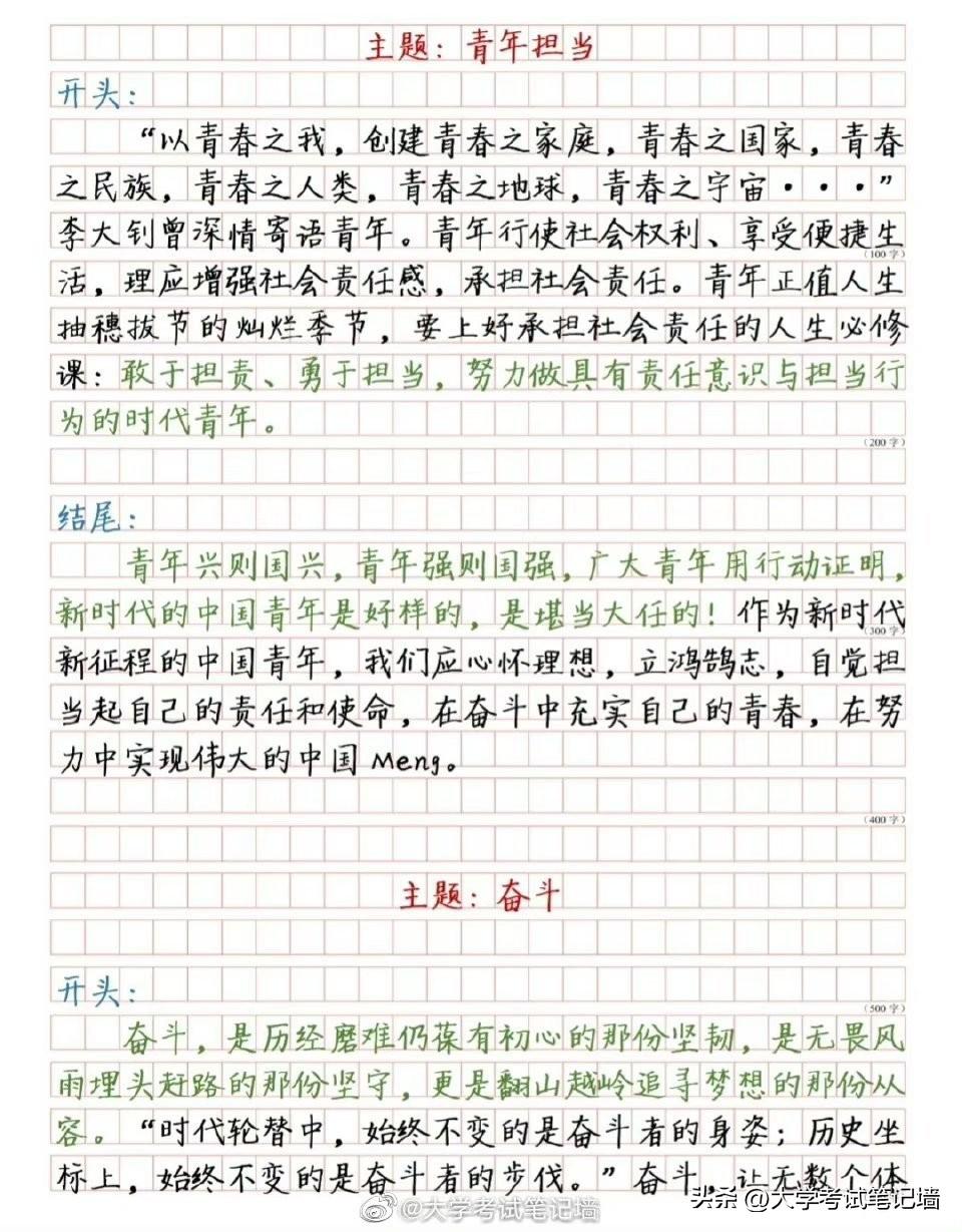 申论万能模板，助力高效应试的秘诀利器